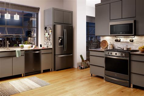 best cabinet colors with stainless steel appliances|stainless steel kitchen cabinets colors.